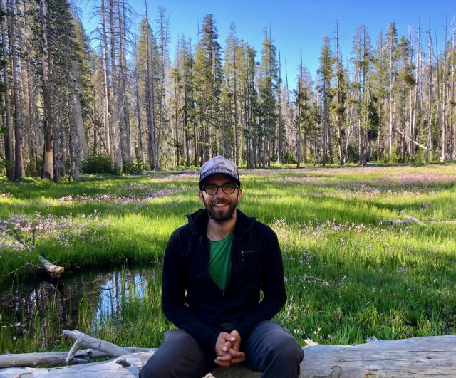 John S. in the field. Credit: Michelle Lee