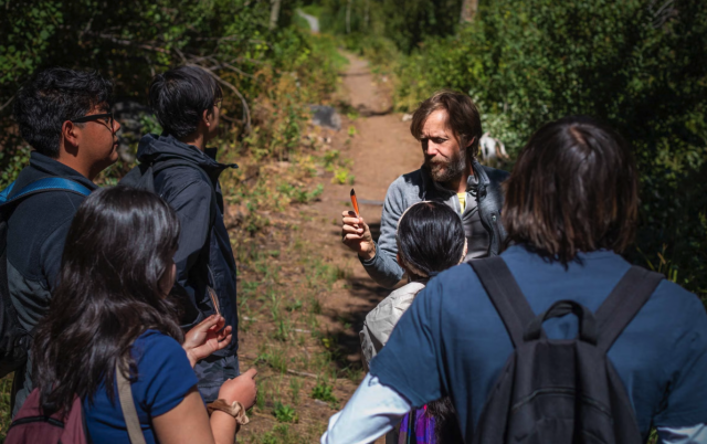 Professor Doug McCauley instructs FUERTE students. Photo by: Matt Perko