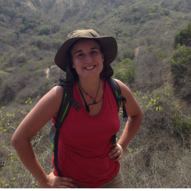 Chelsea in tropical dry forest in Ecuador